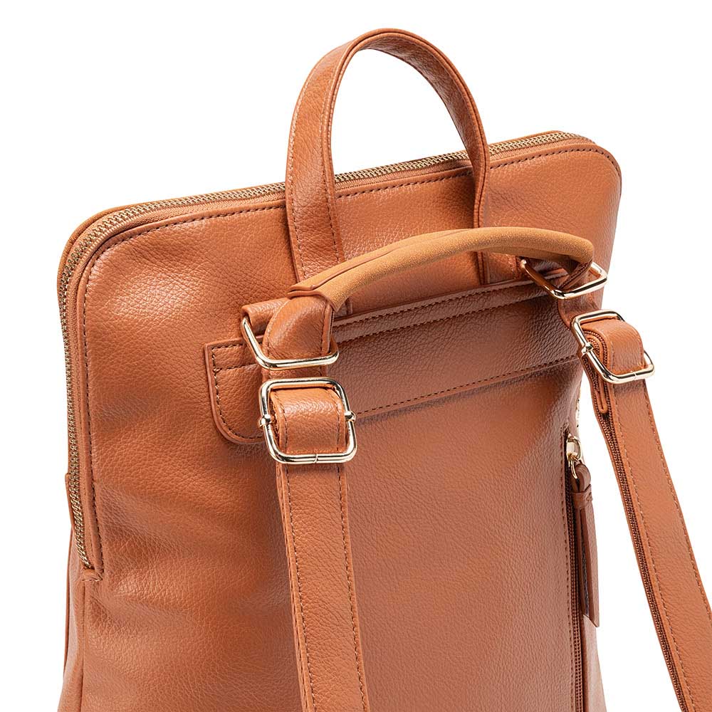 Mochila Para Notebook Lourdes Fw24 Cafe Medio XL