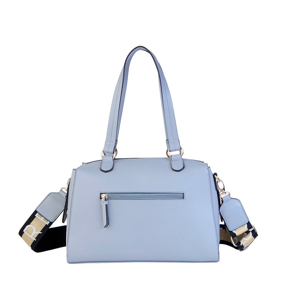 Cartera Clásica Fashion Austria Gris