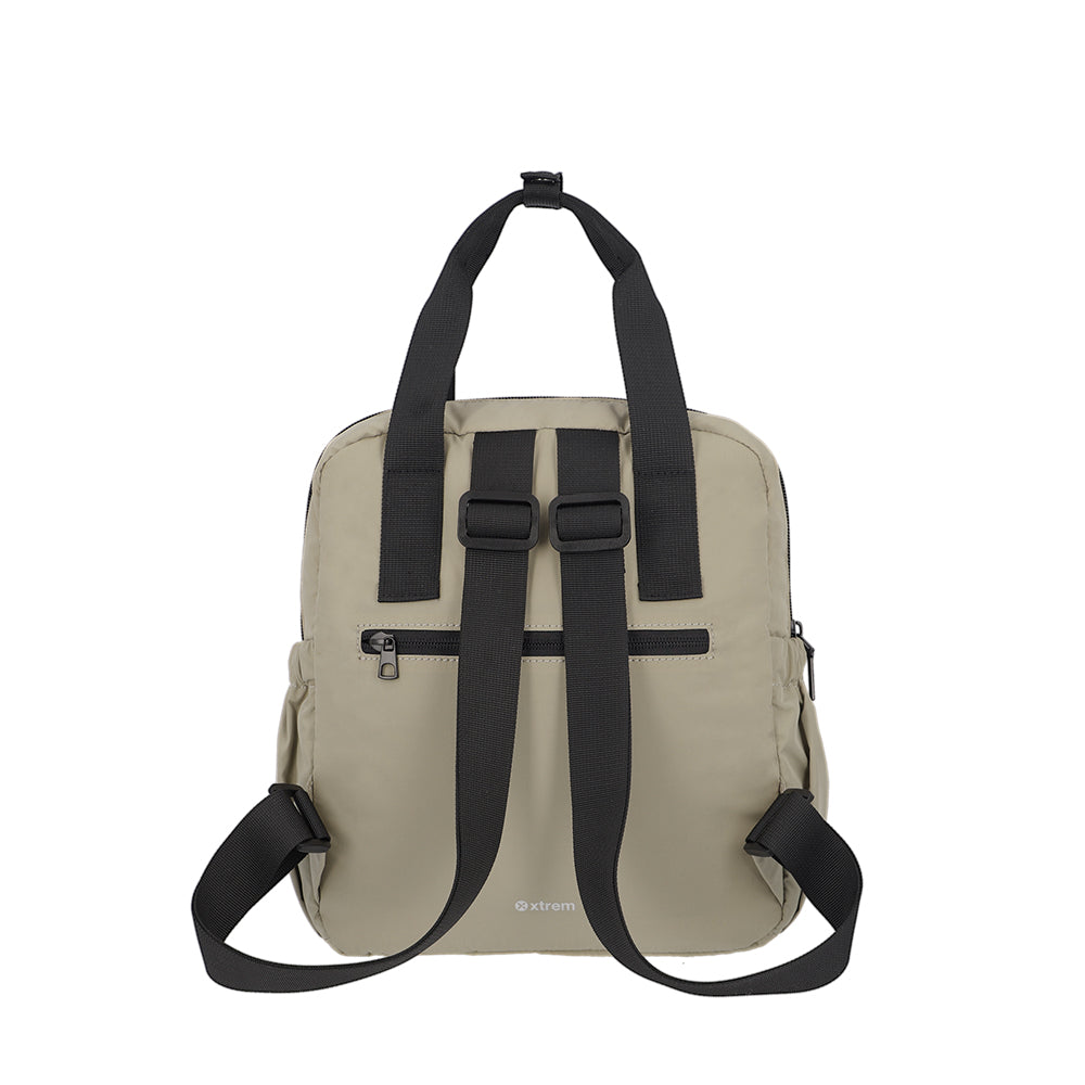 Mochila Urbana Drew Beige Pequeña