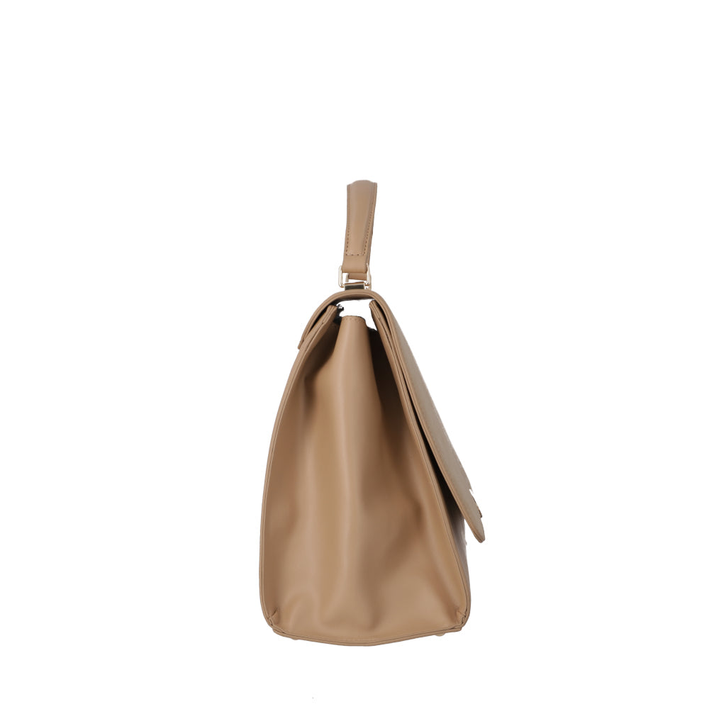 Cartera Bandolera Ibiza Beige Mediana