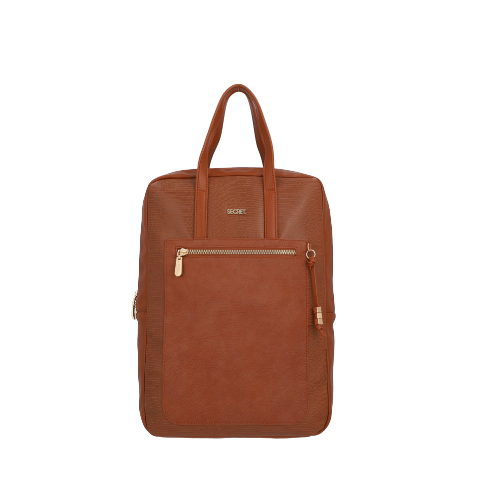 Mochila Notebook Mujer Secret Chipre Brown XL
