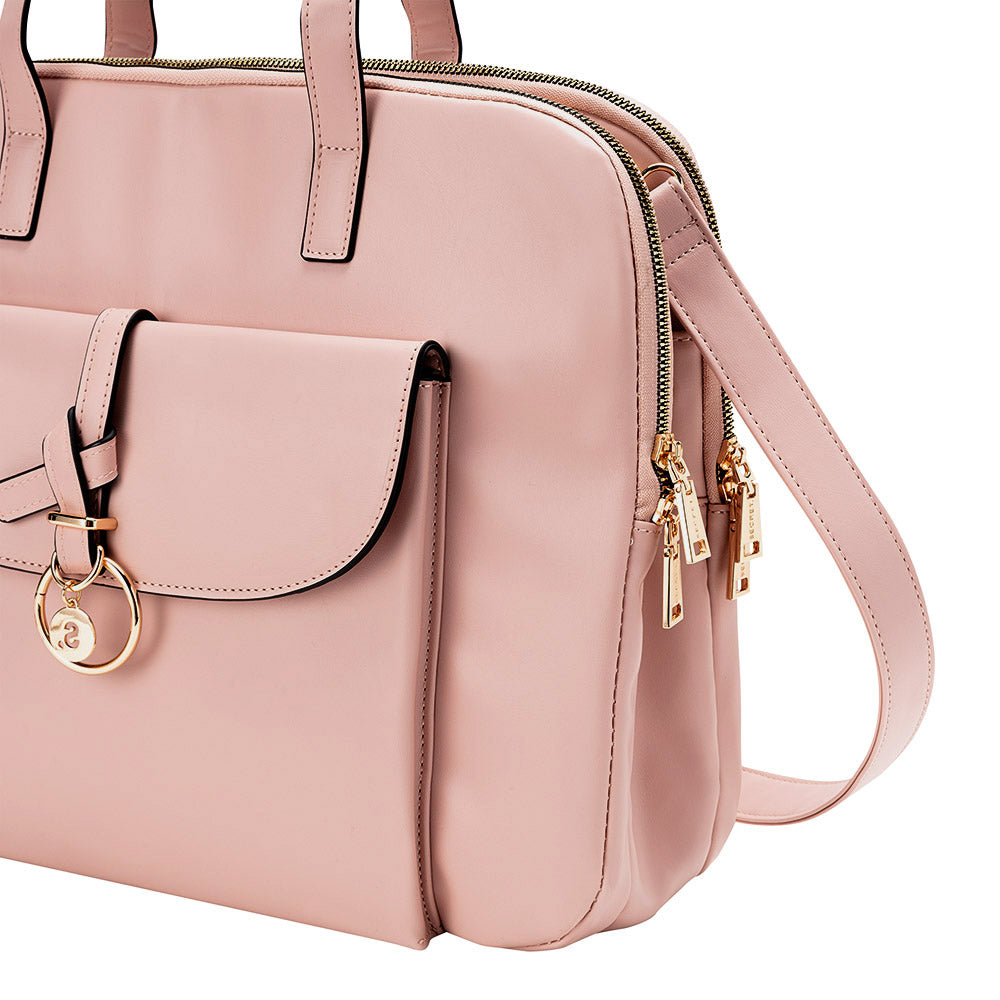 Cartera Para Notebook Mantua Fw24 Rosa L