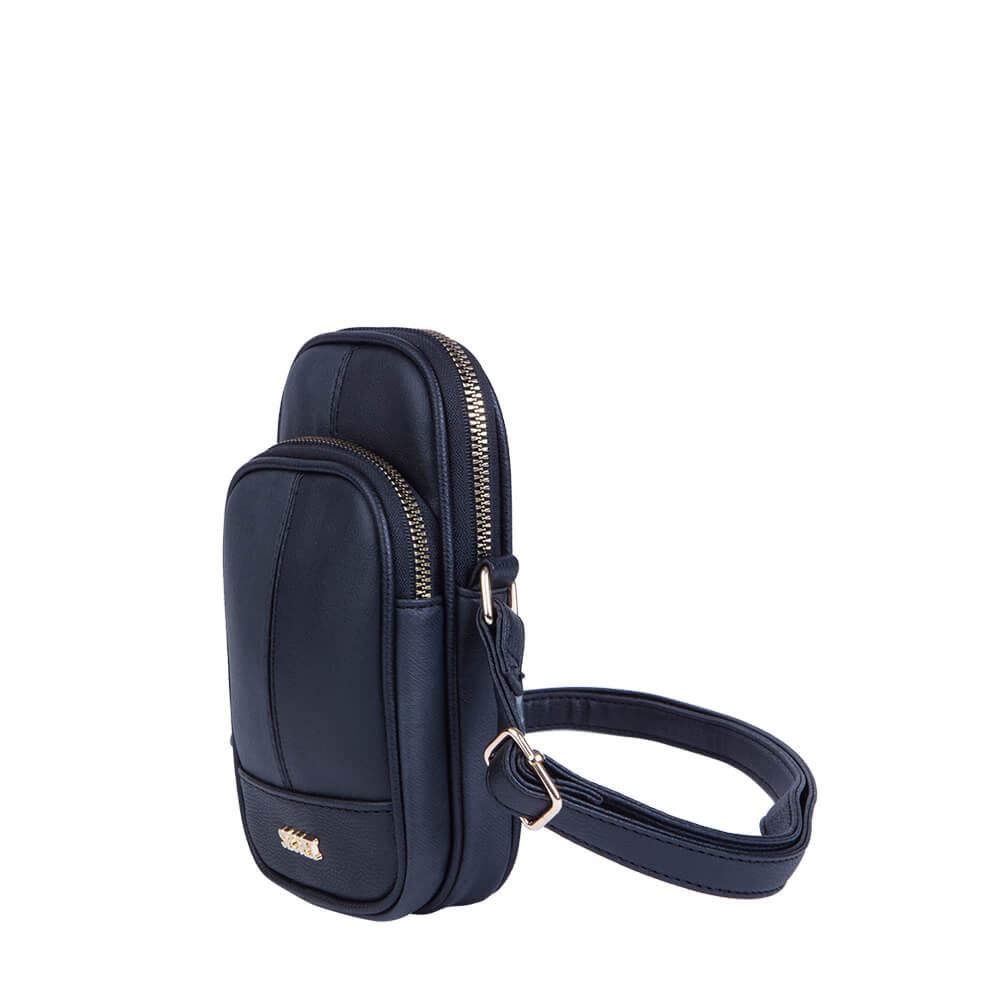 Porta celular Clásico Ferrara Negra