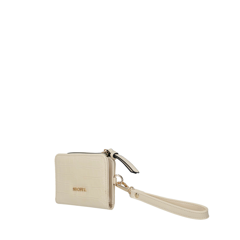 BILLETERA EVORA FW24 BEIGE S