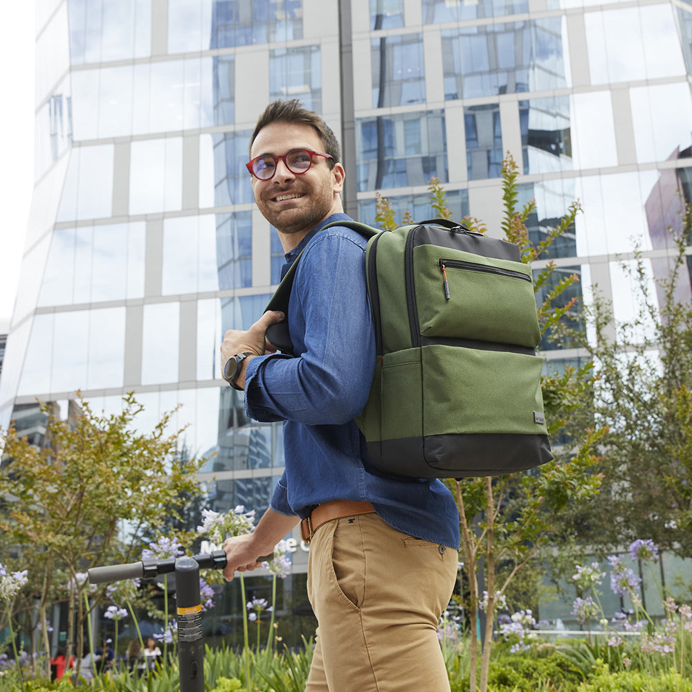 Mochila Notebook STATION 4SX SAFARI GRN L