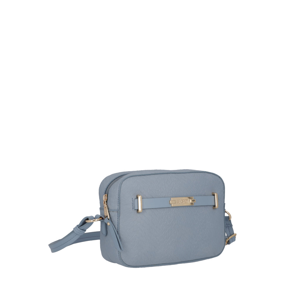 Cartera Bandolera Kansas Azul Celeste Pequeña