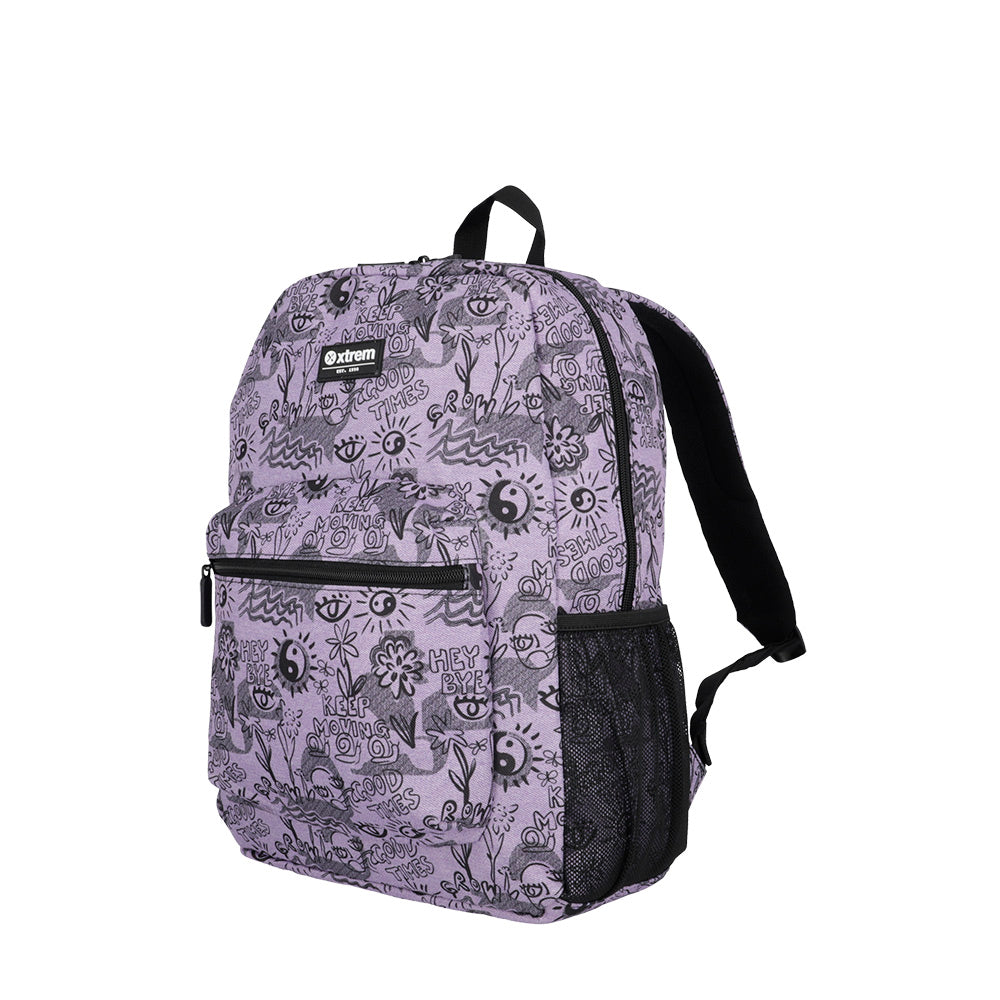 Mochila Triple Pack 4Xt Lilac Doodles M