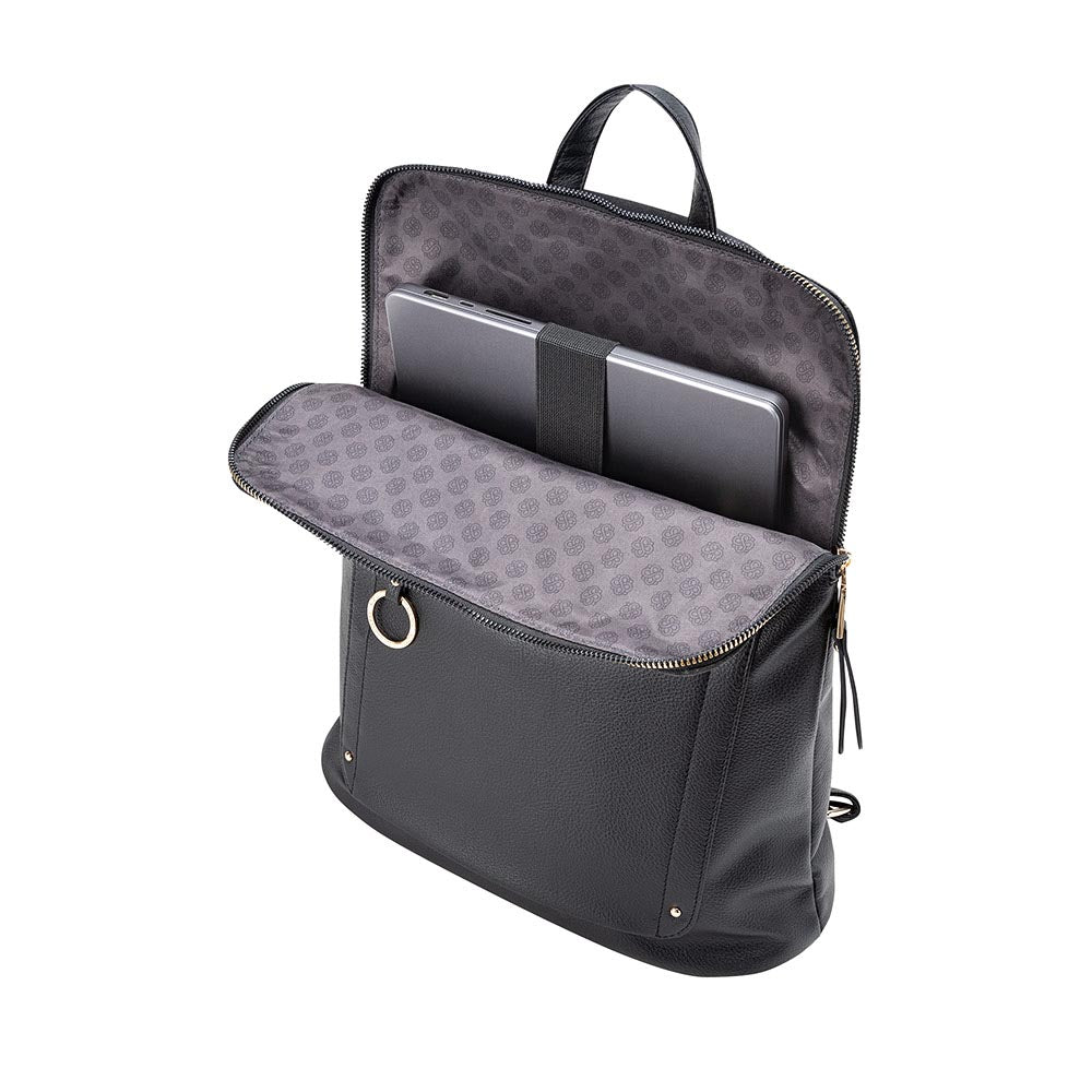 Mochila Para Notebook Lourdes Fw24 Negro XL