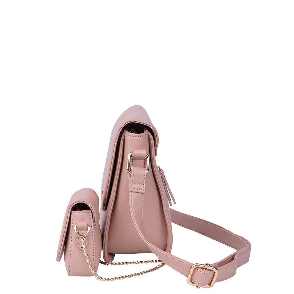 Cartera Clásica Osaka Rosada