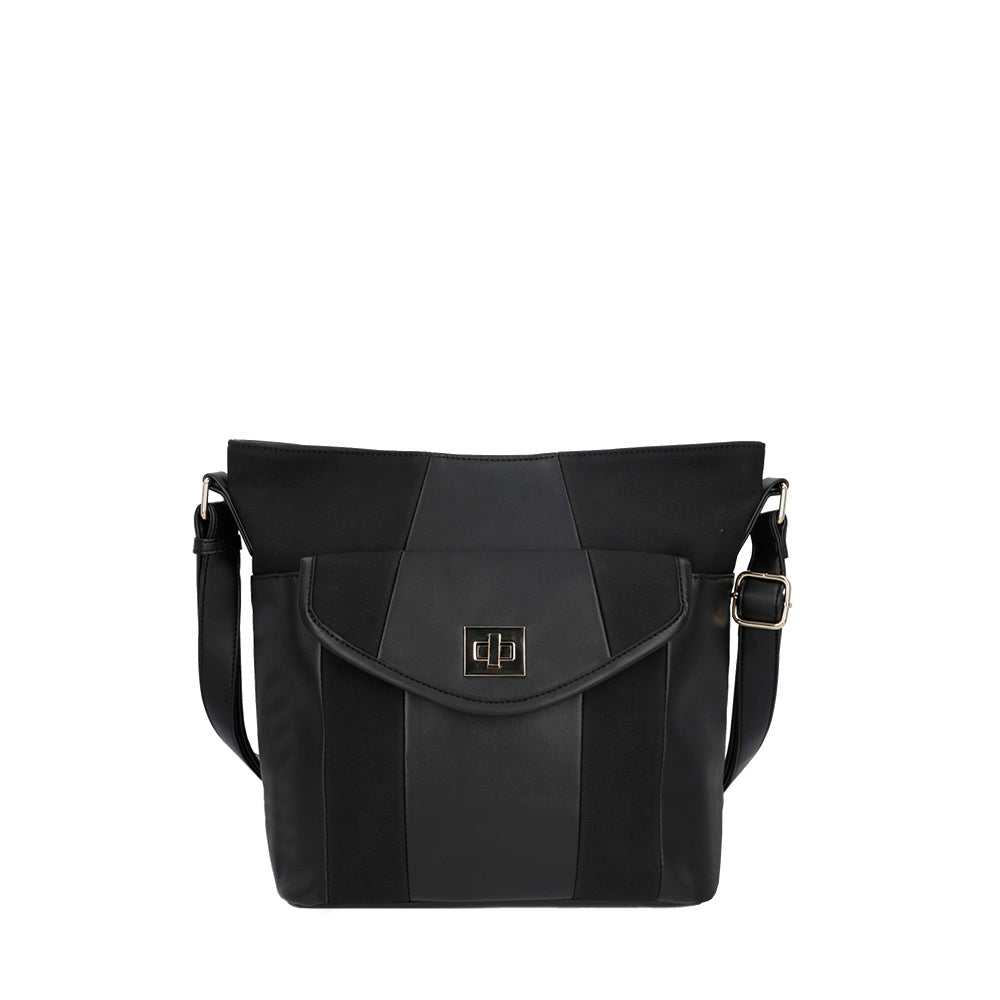 BANDOLERA SUIZA FW24 NEGRO M