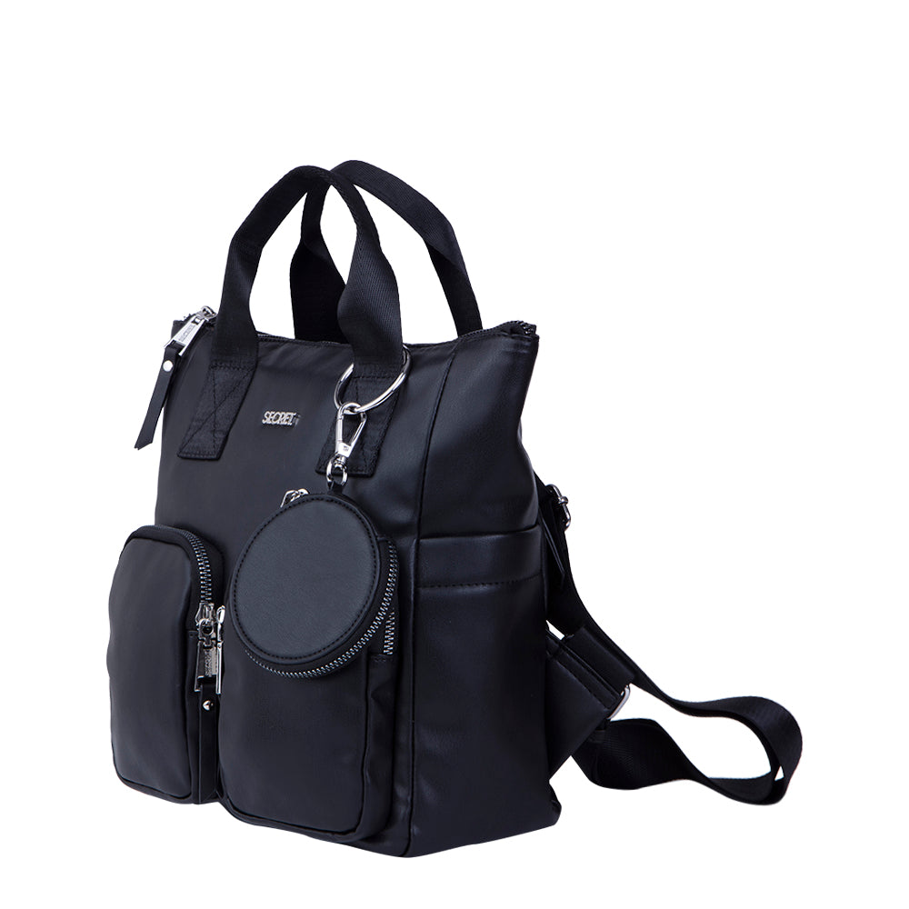Mochila Clásica Fashion Praga Negra