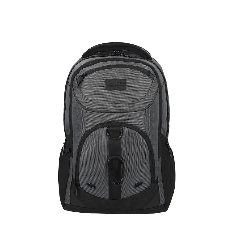 Mochila para laptop hombre West 16'' gris