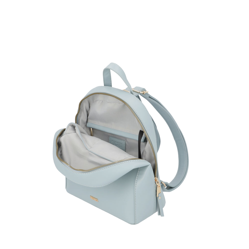 Mochila Capri Azul Celeste Mediana