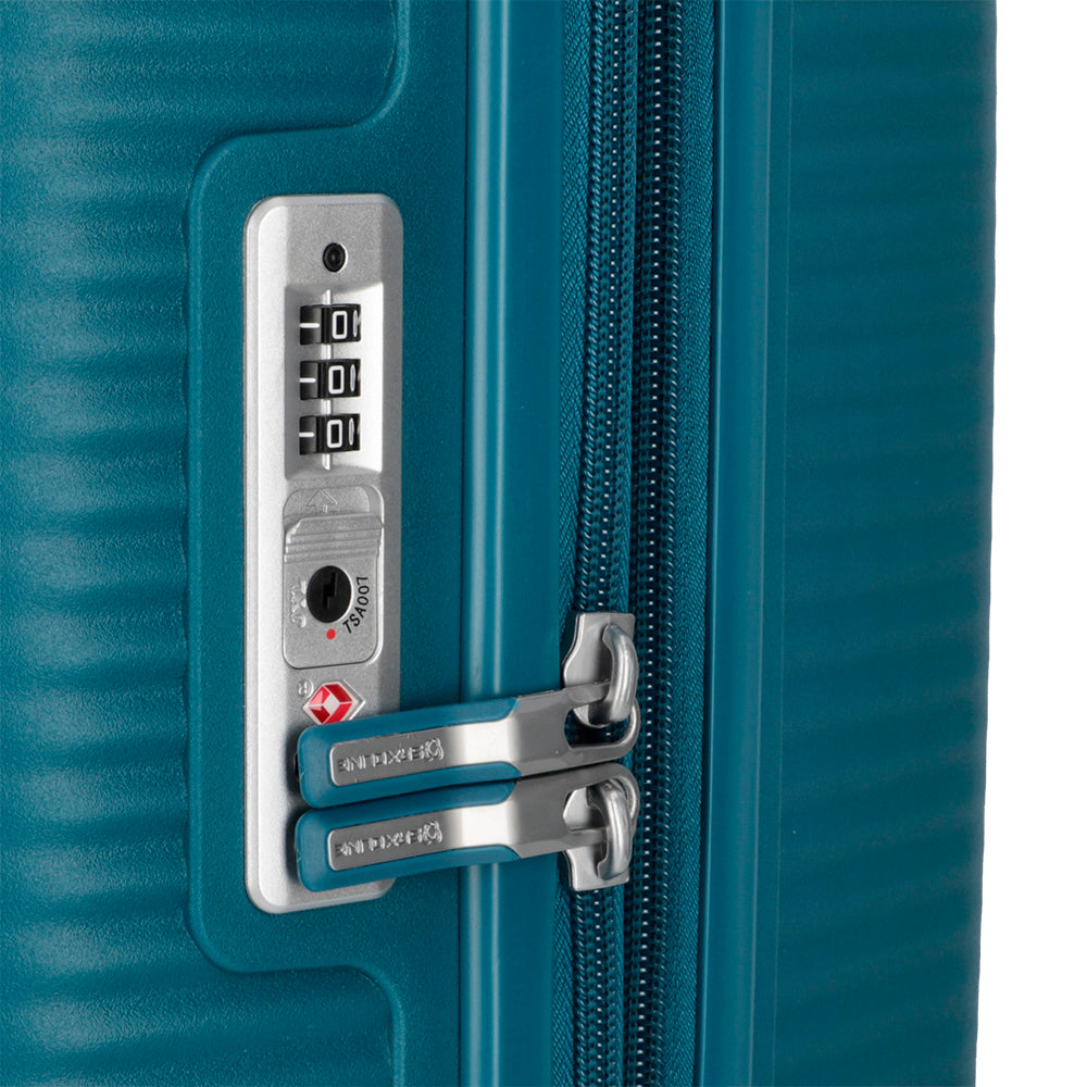 Maleta de cabina DISCO teal EXP