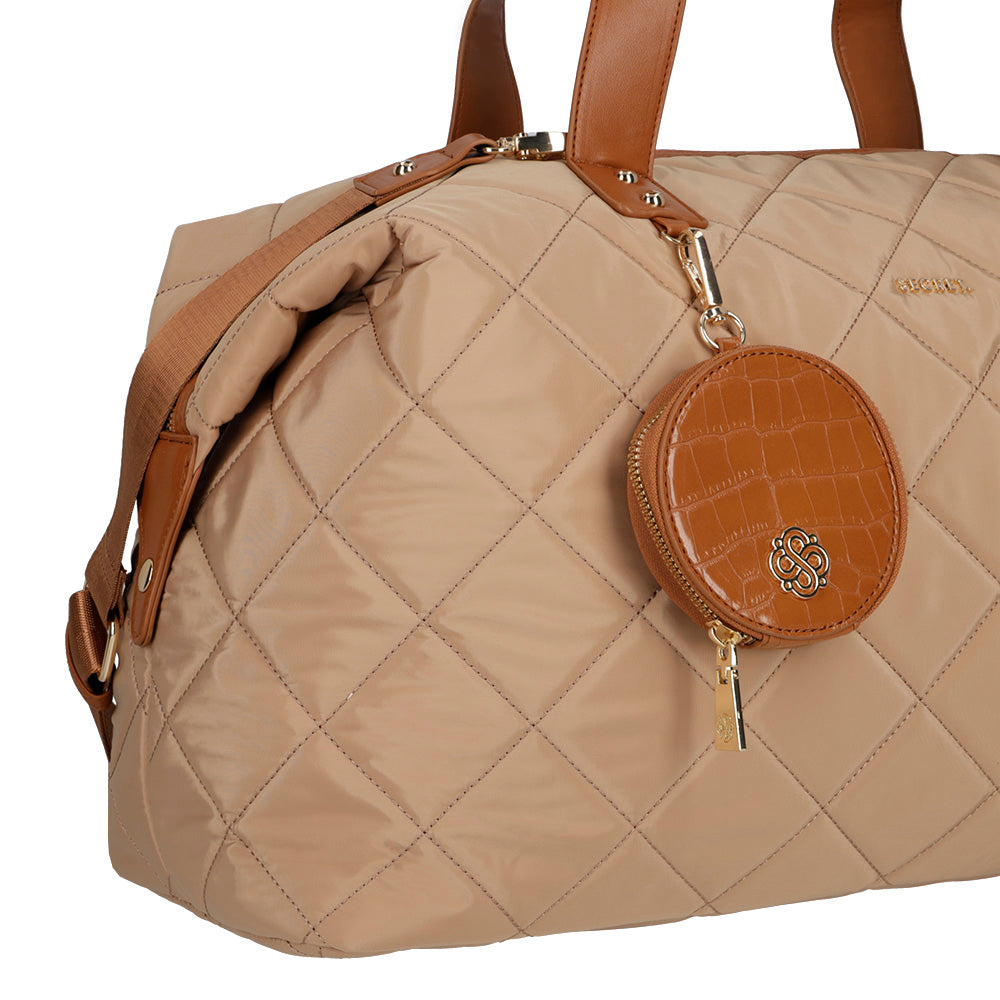 BOLSO DE VIAJE OTTAWA FW24 TOSTADO L