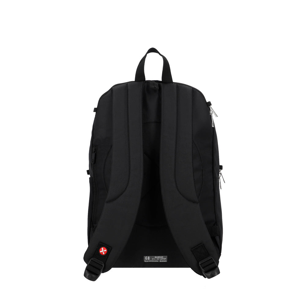 Mochila Kansas 4Xt Black / Silver M