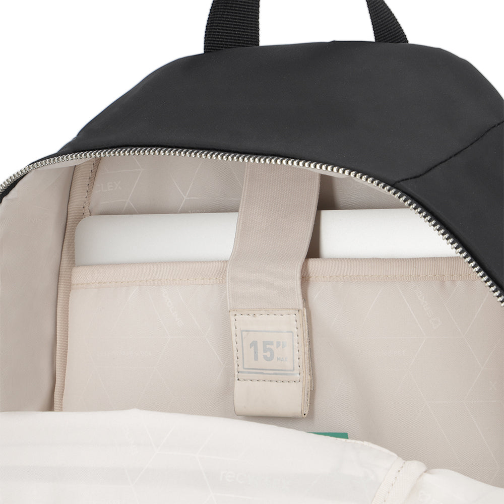 Mochila para notebook mujer County negra 15"