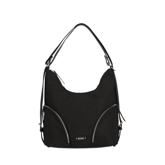 Mochila Cartera Chicago Negra Grande