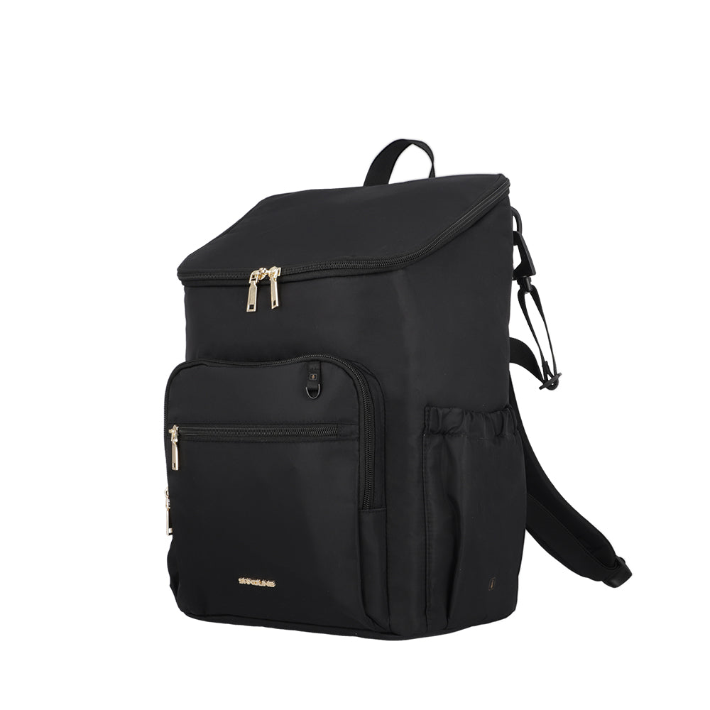 Mochila maternal Parentpack con mudador negra
