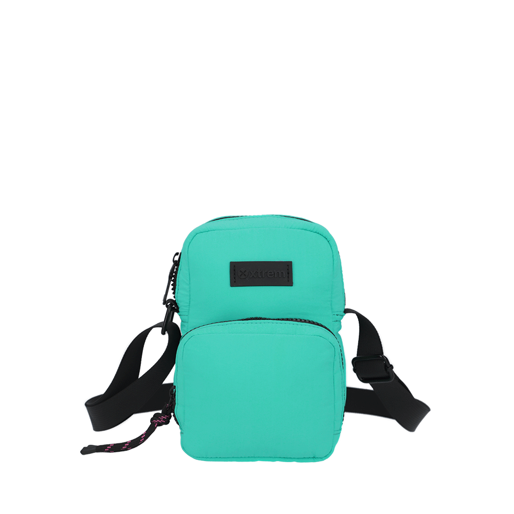 Cartera bandolera Ava verde XS