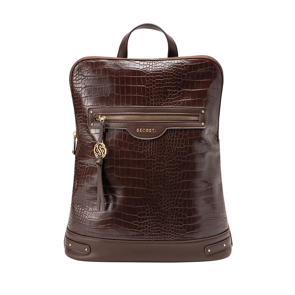 Mochila para notebook 14" Polonia café