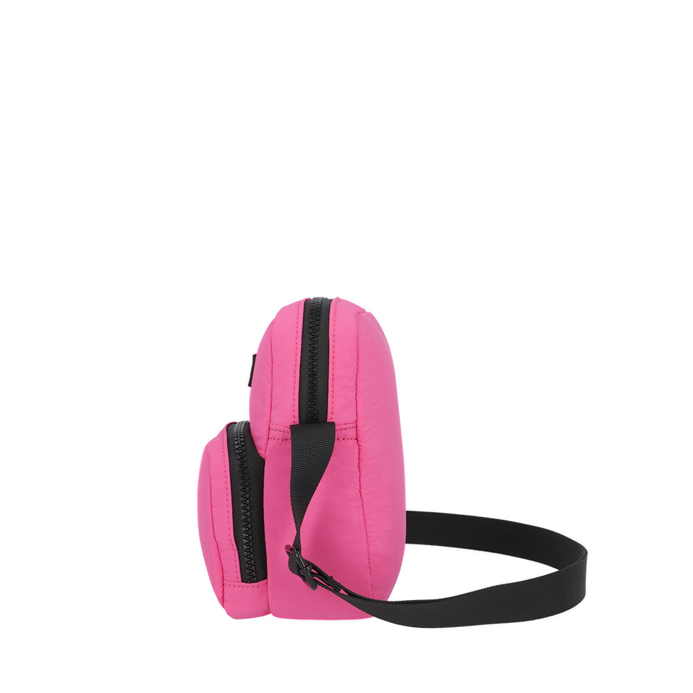 Cartera bandolera Ava rosada XS