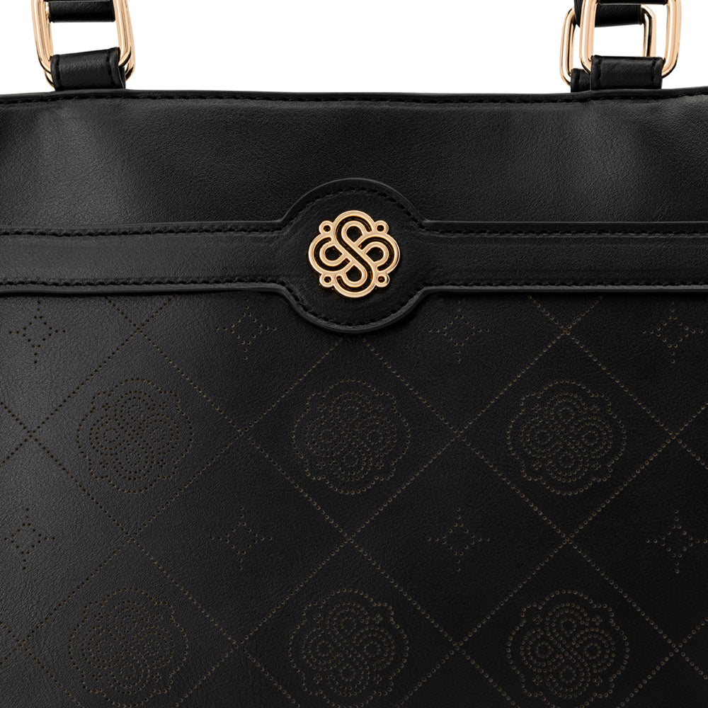 Cartera De Mano Roma Fw24 Negro M