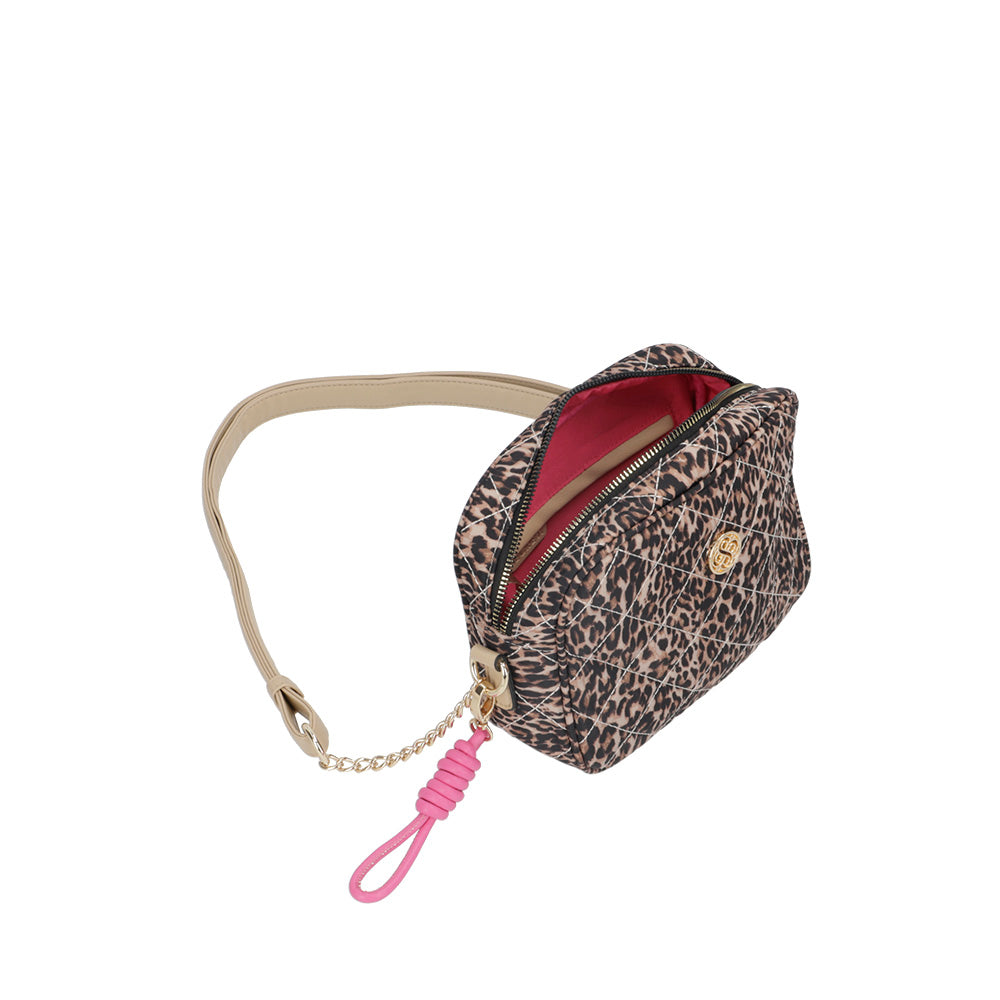 Bandolera Ginza leopardo S