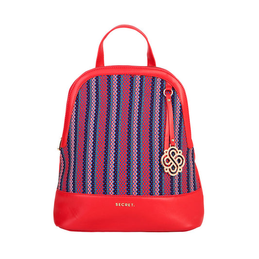 Mochila para mujer Indonesia roja L