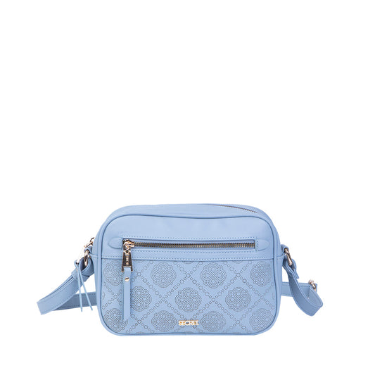 Cartera Clásica Roma Azul