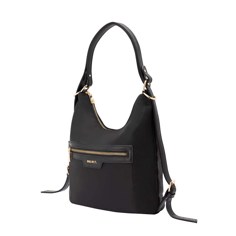Mochila Convertible Zurich Fw24 Negro L