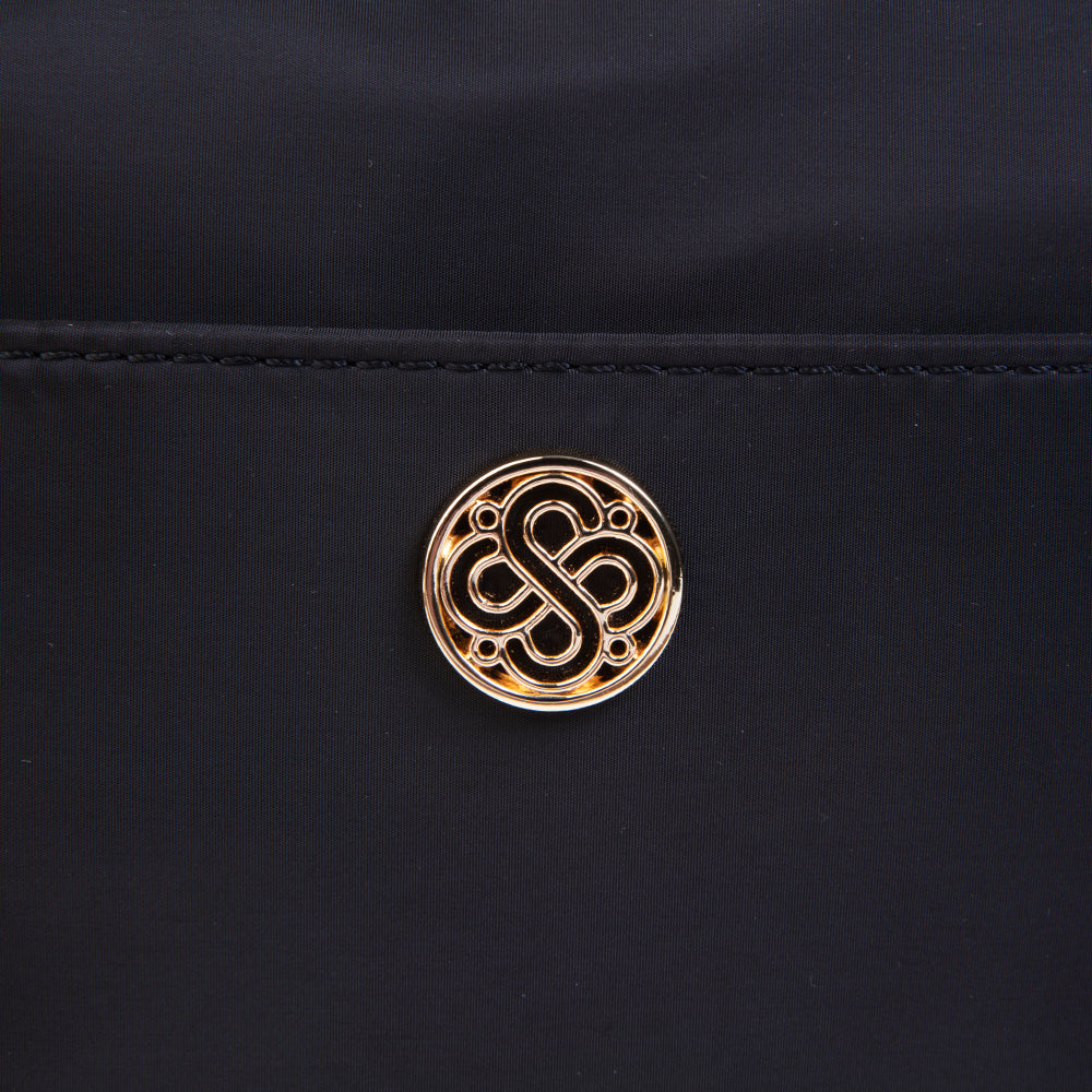 Cartera bandolera negra Ottawa pequeña