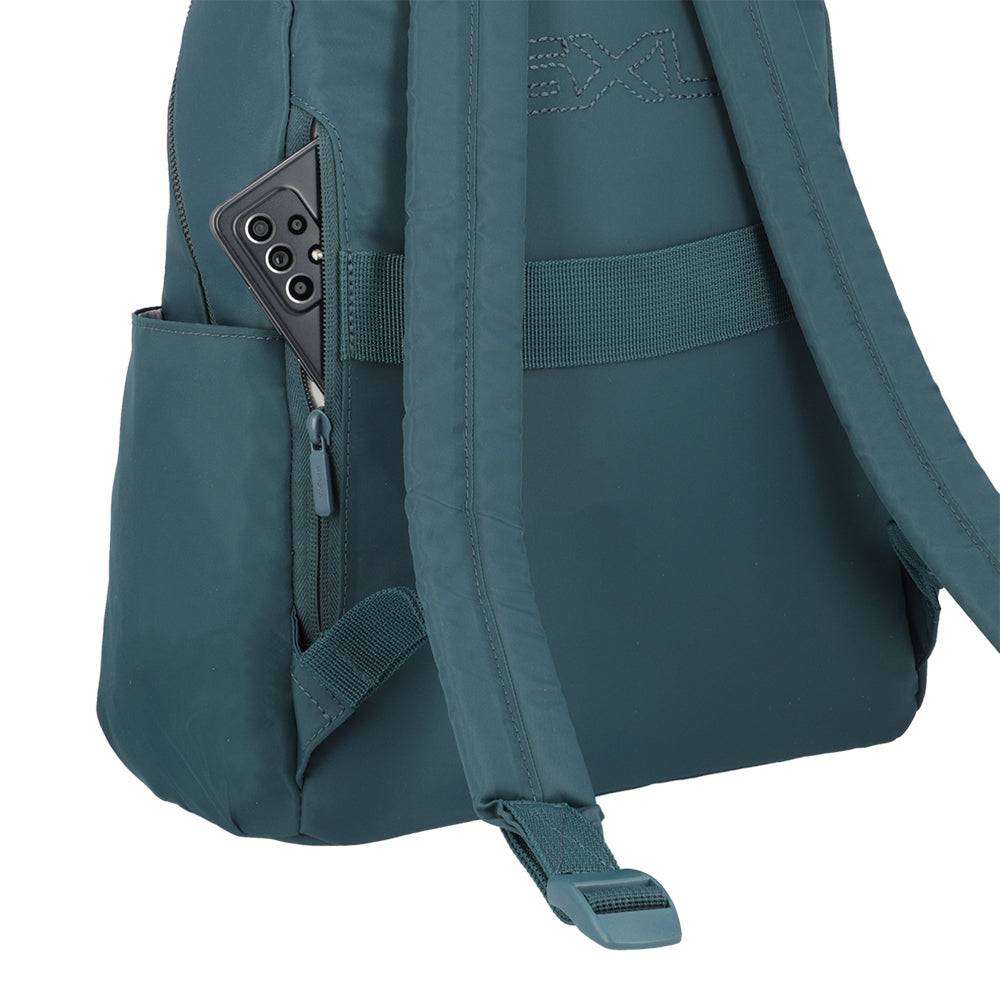 Mochila para notebook mujer County verde 15"