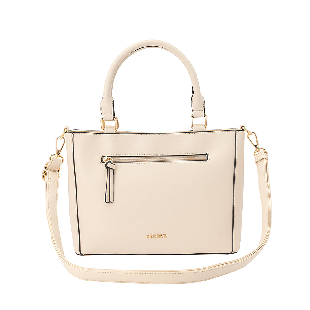 Cartera De Mano Roma Fw24 Beige M