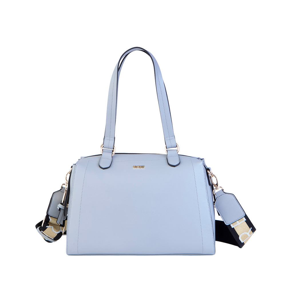 Cartera Clásica Fashion Austria Gris