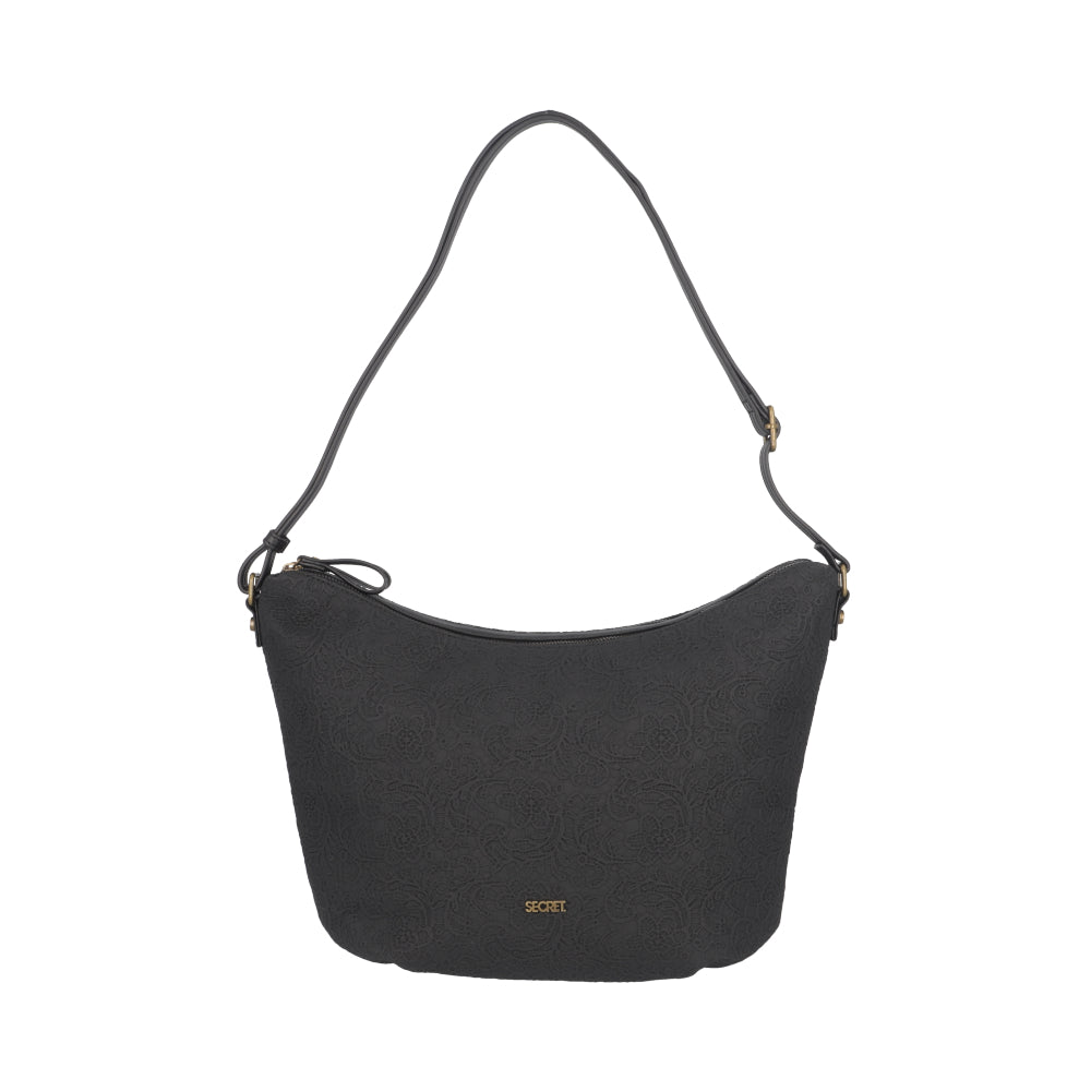 Cartera Bandolera Mumbai Negra Grande