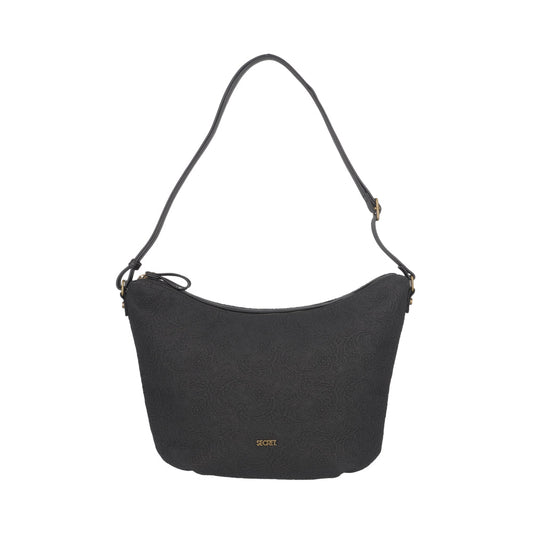 Cartera Bandolera Mumbai Negra Grande