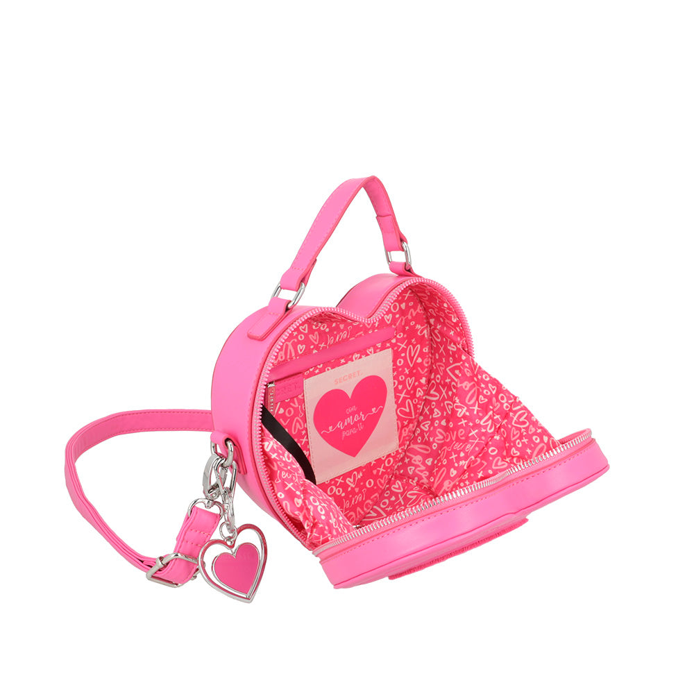 Bandolera LOVE TWO fucsia