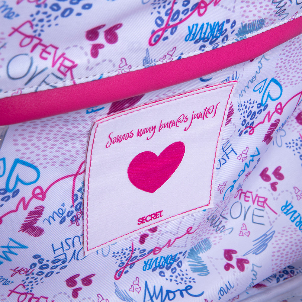 Cartera para notebook Love negra 14"