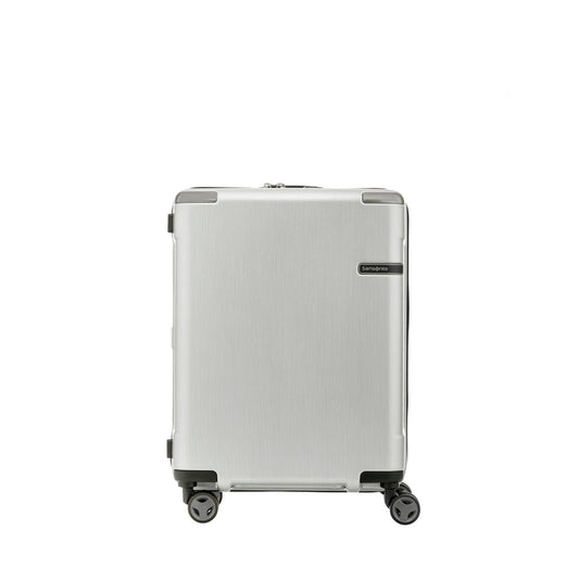 Maleta Rígida Evoa Spinner 55/20 Plata Cepillada Cabina
