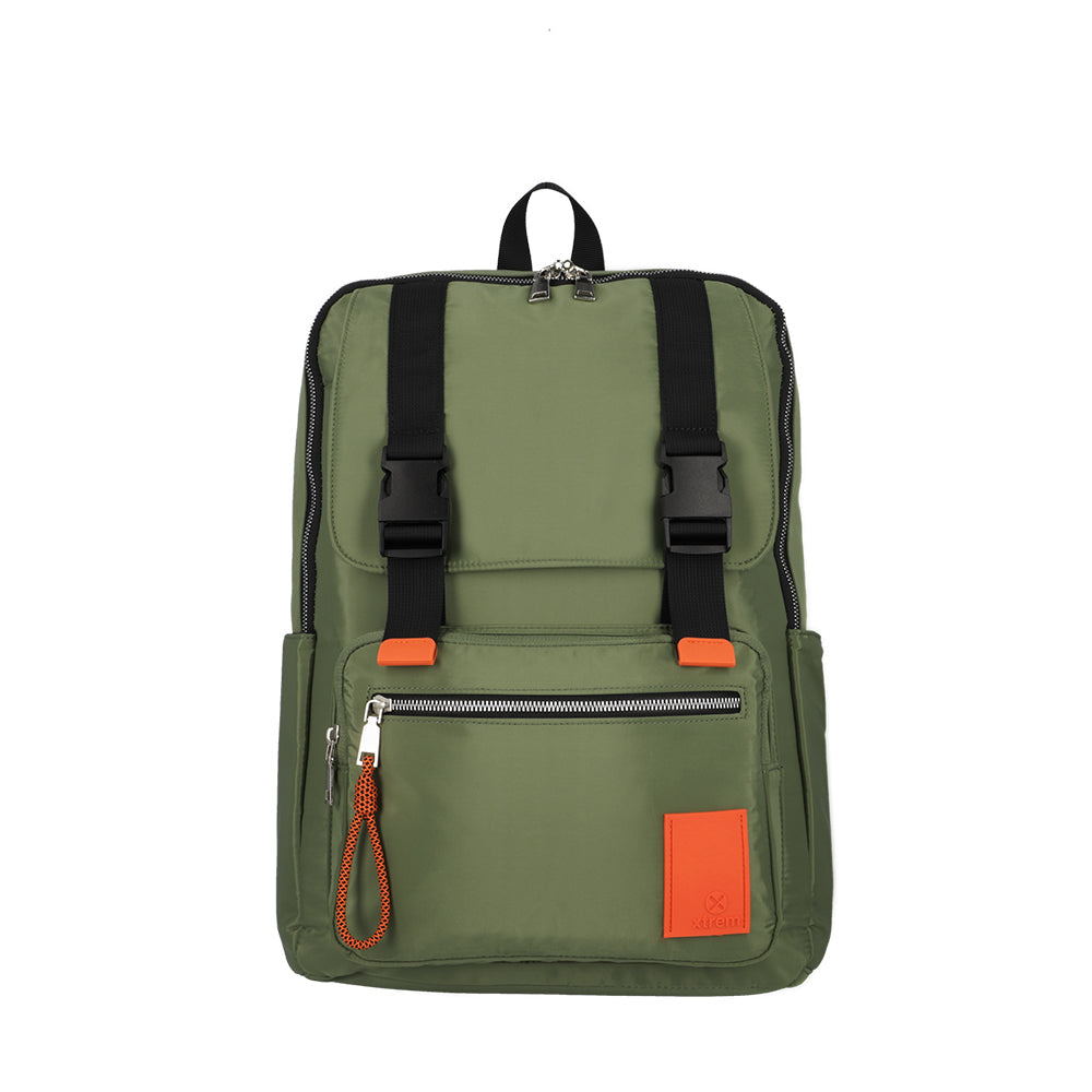 Mochila para notebook mujer Lexie verde 14.1"