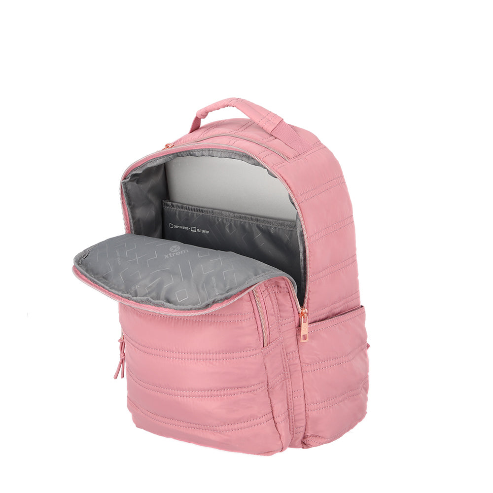 Mochila para laptop mujer Vermont 15.6'' rosada