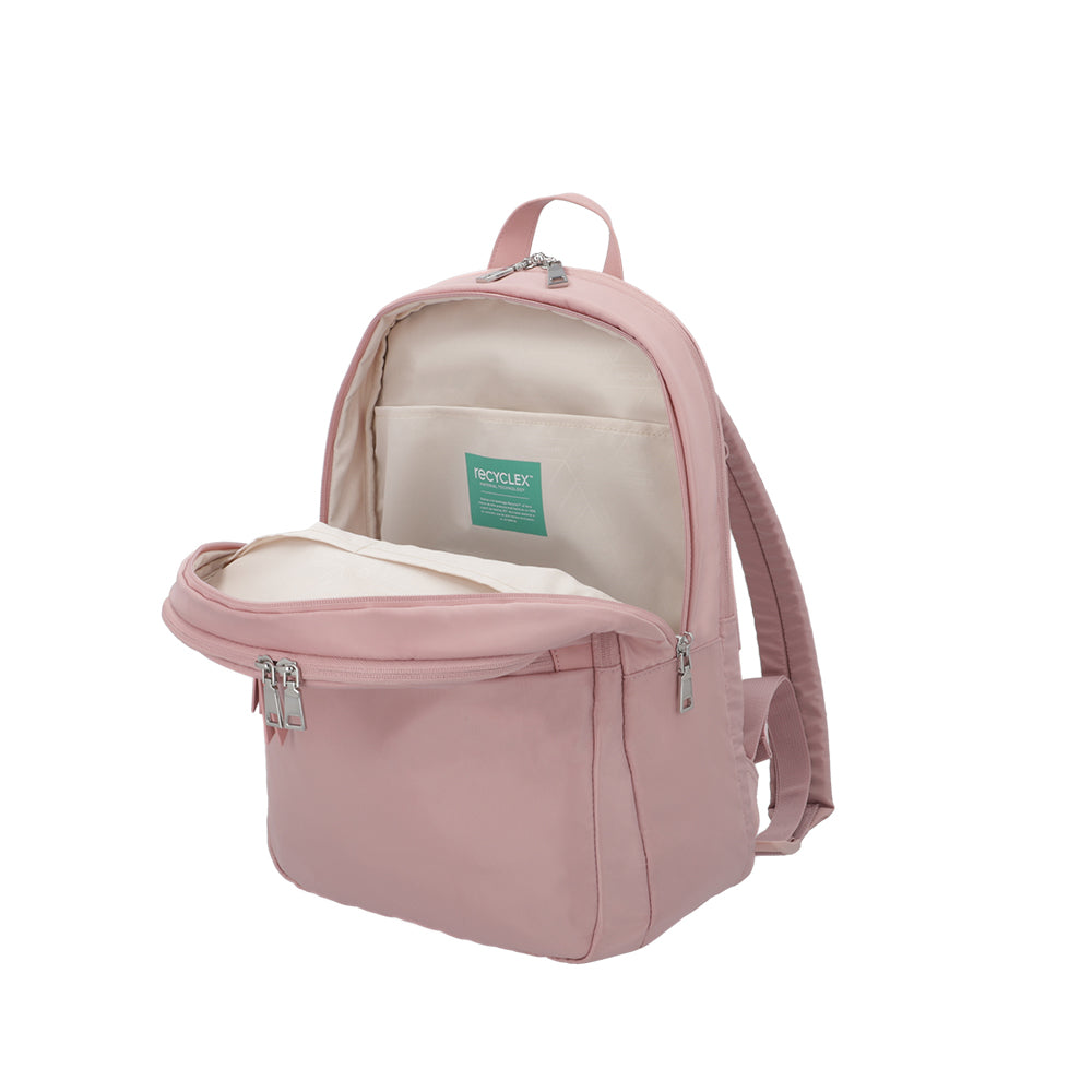 Mochila para notebook mujer Tunnel rosada 15"