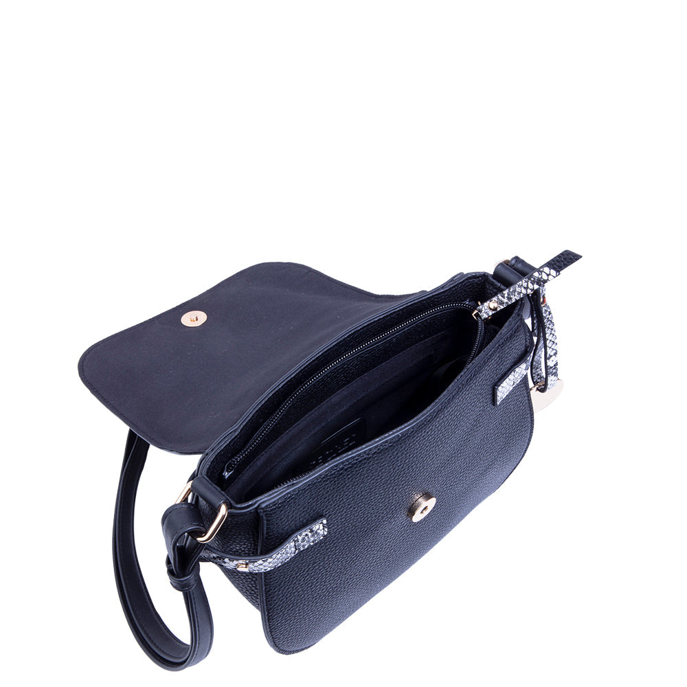 Cartera Clásica Edimburgo Negra