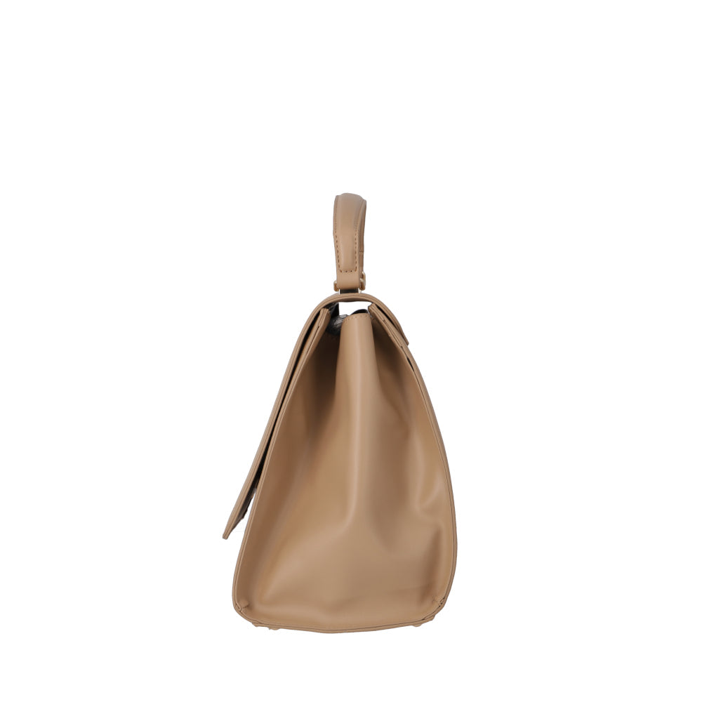 Cartera Bandolera Ibiza Beige Mediana