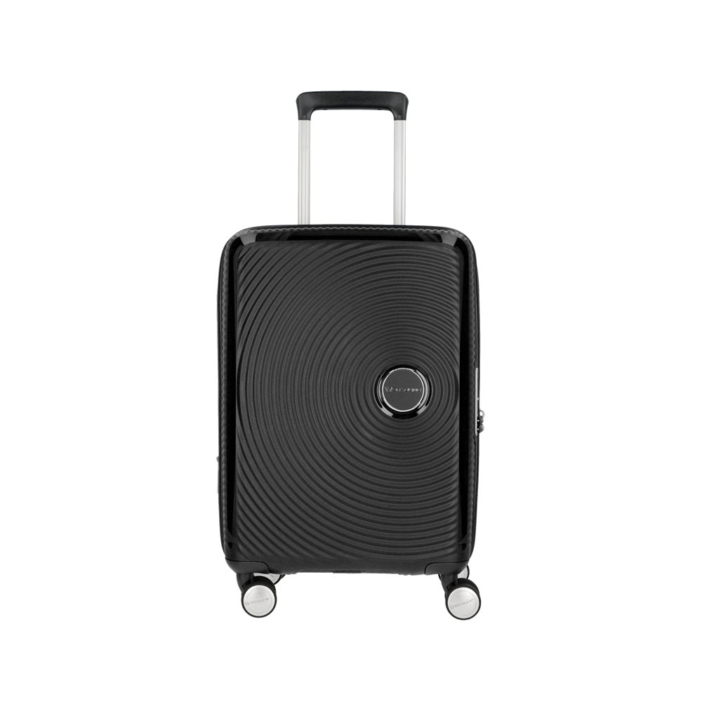 Maleta de cabina DISCO negra EXP