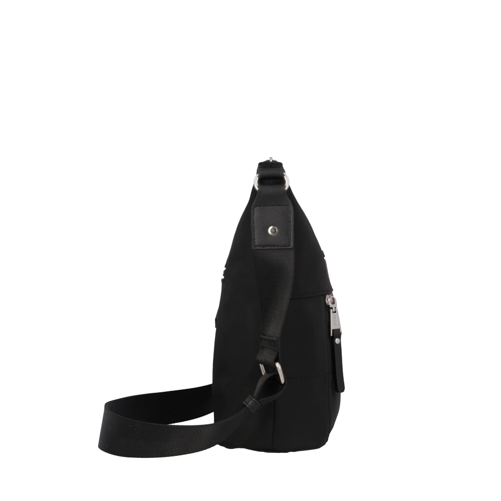 Cartera Bandolera Estocolmo Negra Grande