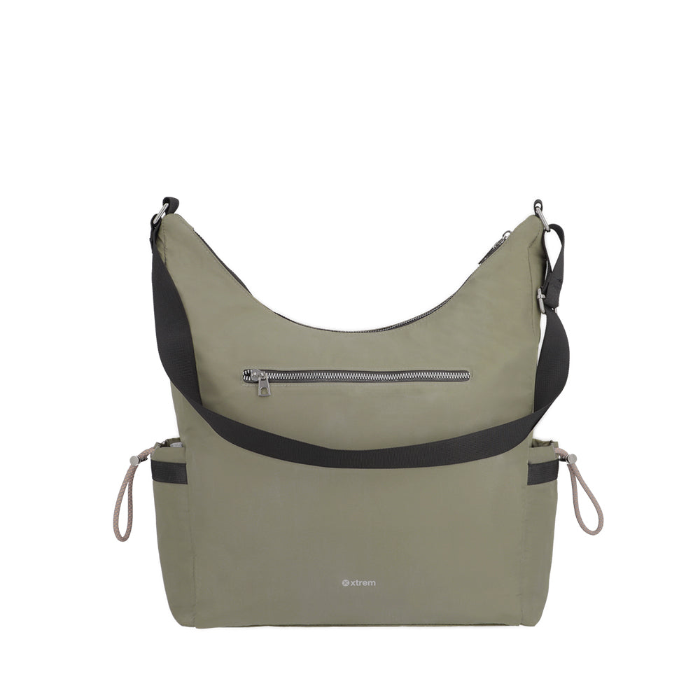 Cartera de Hombro Anna Beige Pequeña