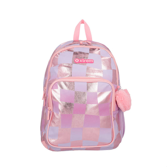 Mochila Hopper 4Xt Lilac Checks XL