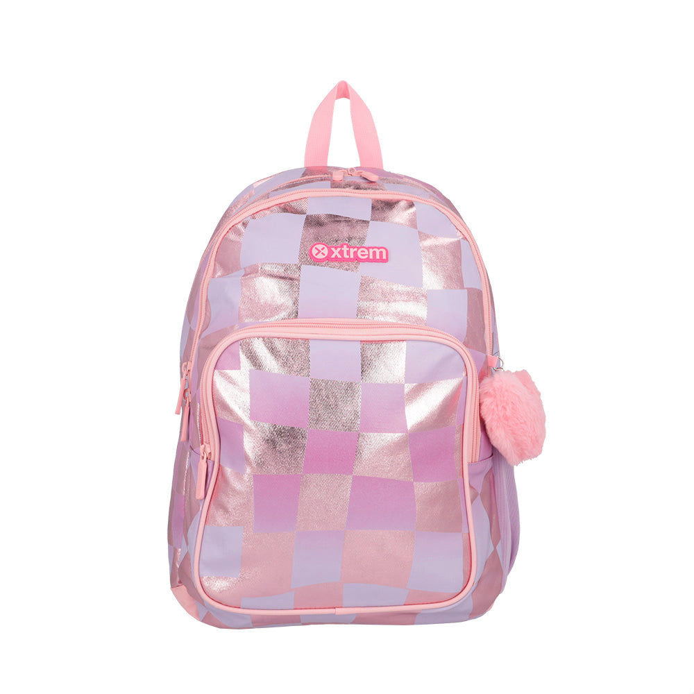 Mochila Hopper 4Xt Lilac Checks XL